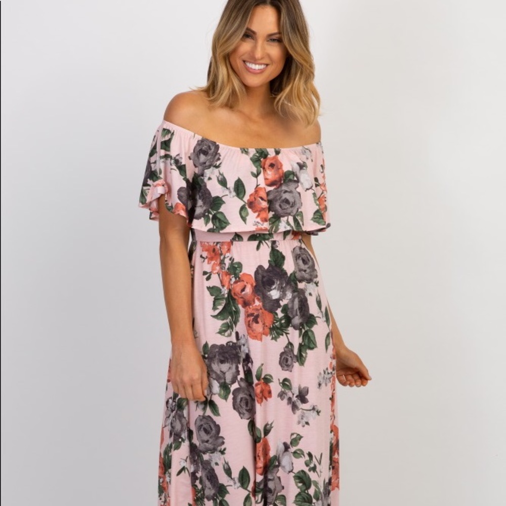 Pinkblush Maternity Maxi Dress